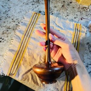 Vintage Bronze Japanese ‘Ikebana’ Vase in excellent condition!
